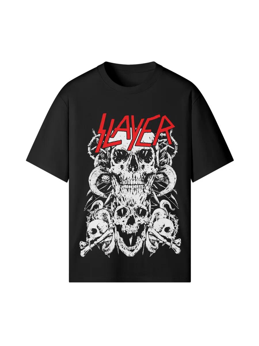 Men s Slayer Graphic T-Shirt, 100% Cotton Crew Neck Short Sleeve Tee, Casual Summer Top for Daily Wear and Gift S
Men s Slayer Graphic T-Shirt, 100% Cotton Crew Neck Short Sleeve Tee, Casual Summer Top for Daily Wear and Gift S