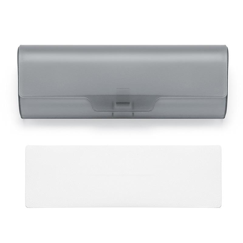 Простой футляр для очков для пресбиопии, большой вместимости, аксессуары для очков, футляр для очков, портативный, переносной футляр для очков, матовый материал серый
Простой футляр для очков для пресбиопии, большой вместимости, аксессуары для очков, футляр для очков, портативный, переносной футляр для очков, матовый материал серый