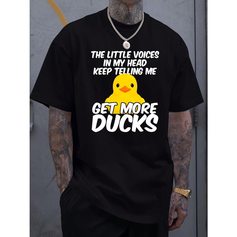 Men s Fashion Cartoon GET MORE DUCKS Little Yellow Duck Print T-Shirt S
Men s Fashion Cartoon GET MORE DUCKS Little Yellow Duck Print T-Shirt S