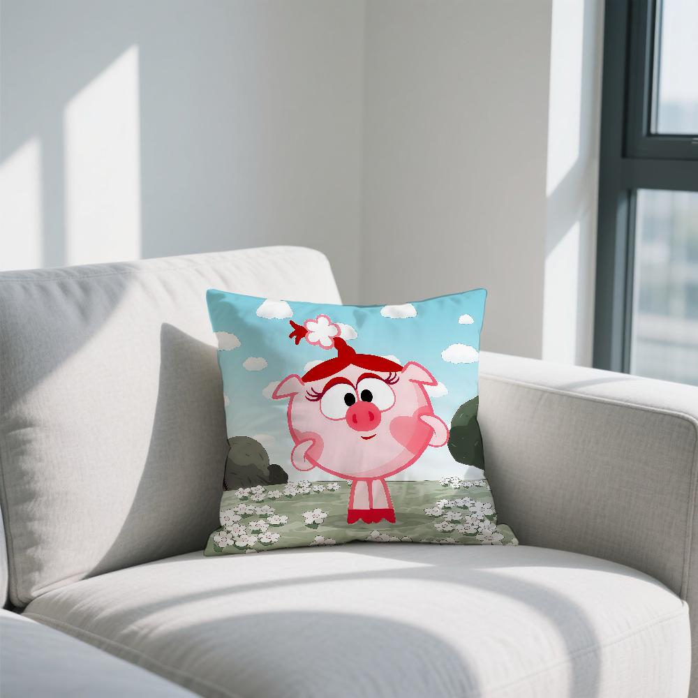 K-KikoRiki A-Animation cushion cover For Sofa Car Office Cafe Soft And Comfortable Double-Sided Printing Pillow Cover 30cmx30cm
K-KikoRiki A-Animation cushion cover For Sofa Car Office Cafe Soft And Comfortable Double-Sided Printing Pillow Cover 30cmx30cm