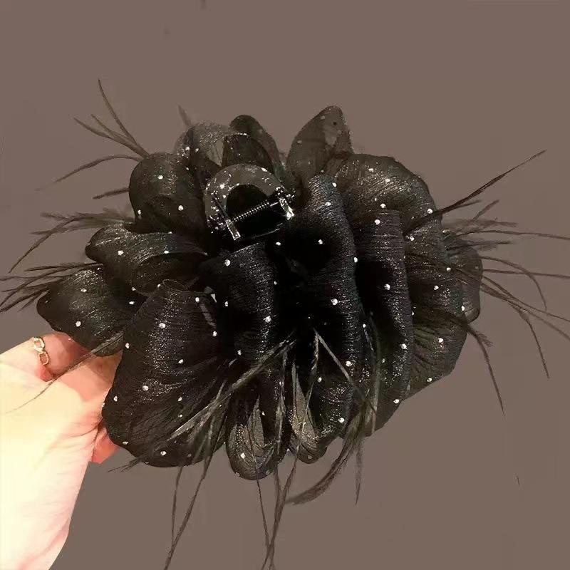 Elegant Baby s Breath Feather Claw Clip, 2024 New Rhinestone Hair Clamp for Back of Head 13cm Cloud Starry
Elegant Baby s Breath Feather Claw Clip, 2024 New Rhinestone Hair Clamp for Back of Head 13cm Cloud Starry