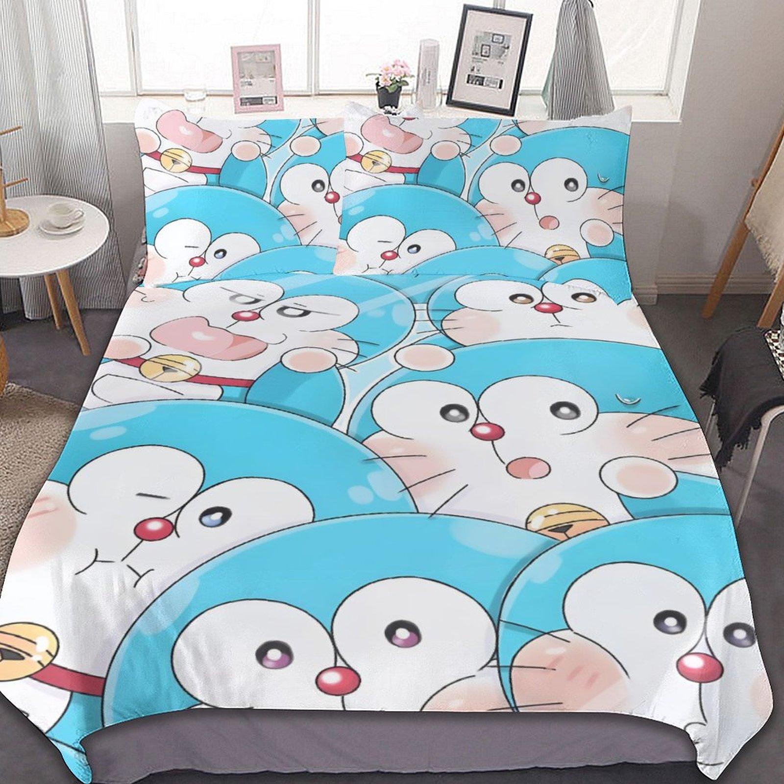 Japanese Anime Doraemon Nobita Bedding Set Quilt Duvet Cover Comforter Pillow Case Bedclothes Children Kid Boy Bed Bedroom Set
Japanese Anime Doraemon Nobita Bedding Set Quilt Duvet Cover Comforter Pillow Case Bedclothes Children Kid Boy Bed Bedroom Set
