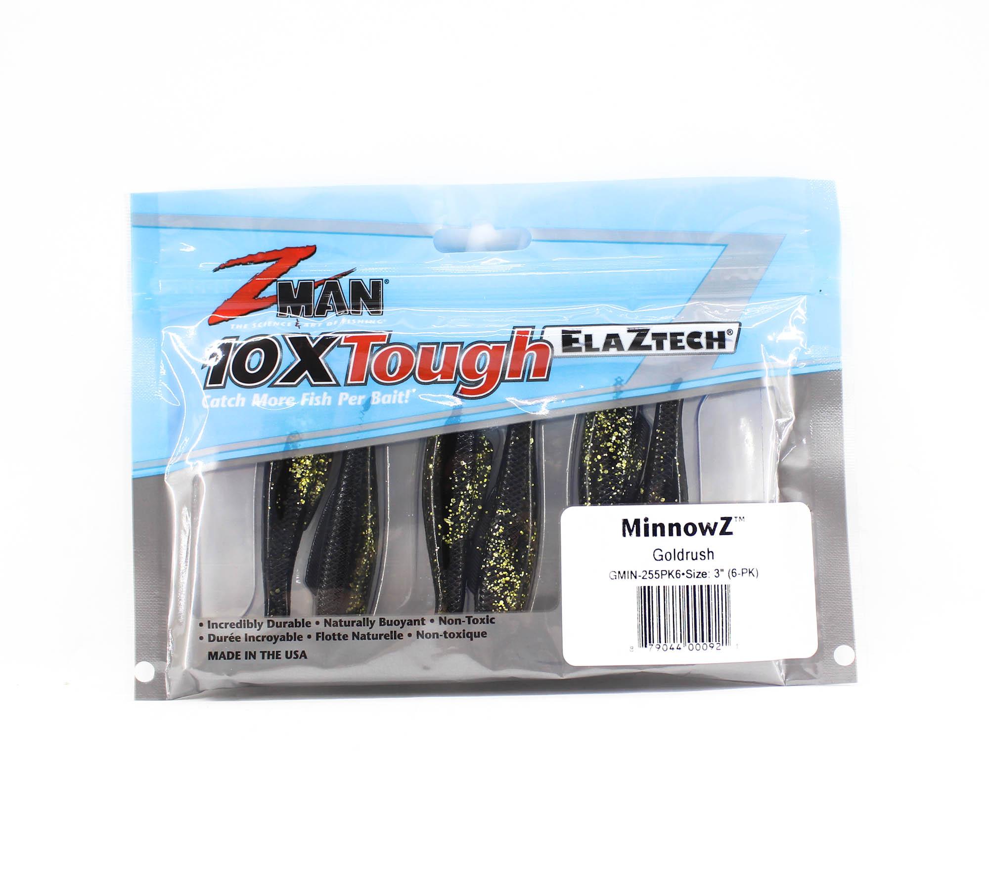 Zman Soft Lure MinnowZ 3 дюйма 6 шт. в упаковке Gold Rush (0921) 
Zman Soft Lure MinnowZ 3 дюйма 6 шт. в упаковке Gold Rush (0921)