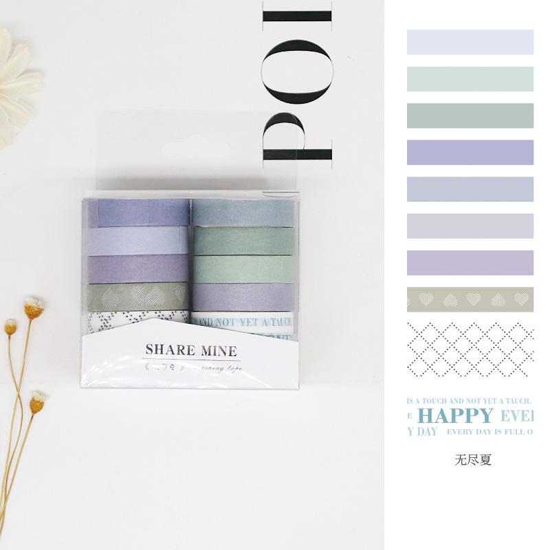 10 рулонов лент для блокнотов Endless Summer
10 рулонов лент для блокнотов Endless Summer