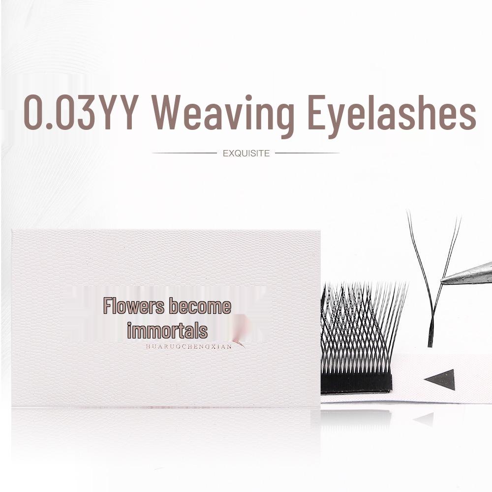 Immortal Flower 0.03YY Ultra-Fine Soft Natural Mesh Weave Grafted Eyelash Extensions 0.03YY D Curl (Extra Curl)
Immortal Flower 0.03YY Ultra-Fine Soft Natural Mesh Weave Grafted Eyelash Extensions 0.03YY D Curl (Extra Curl)