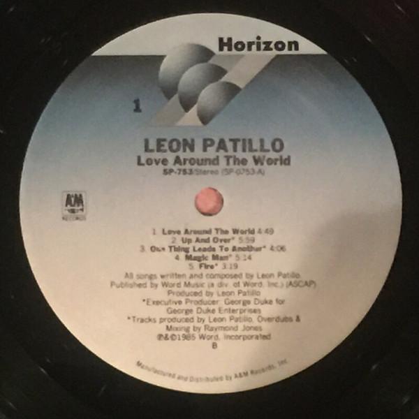 LP Record LEON PATILLO - Love Around The World SP753 A&M Records 1985 US Soul/Funk Used
LP Record LEON PATILLO - Love Around The World SP753 A&M Records 1985 US Soul/Funk Used