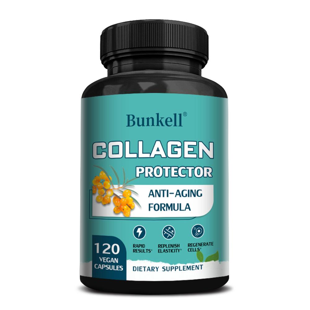 Collagen Protector, With Sea Buckthorn Extract, Pomegranate Extract, 120 Capsules Per Bottle 120 Capsules
Collagen Protector, With Sea Buckthorn Extract, Pomegranate Extract, 120 Capsules Per Bottle 120 Capsules
