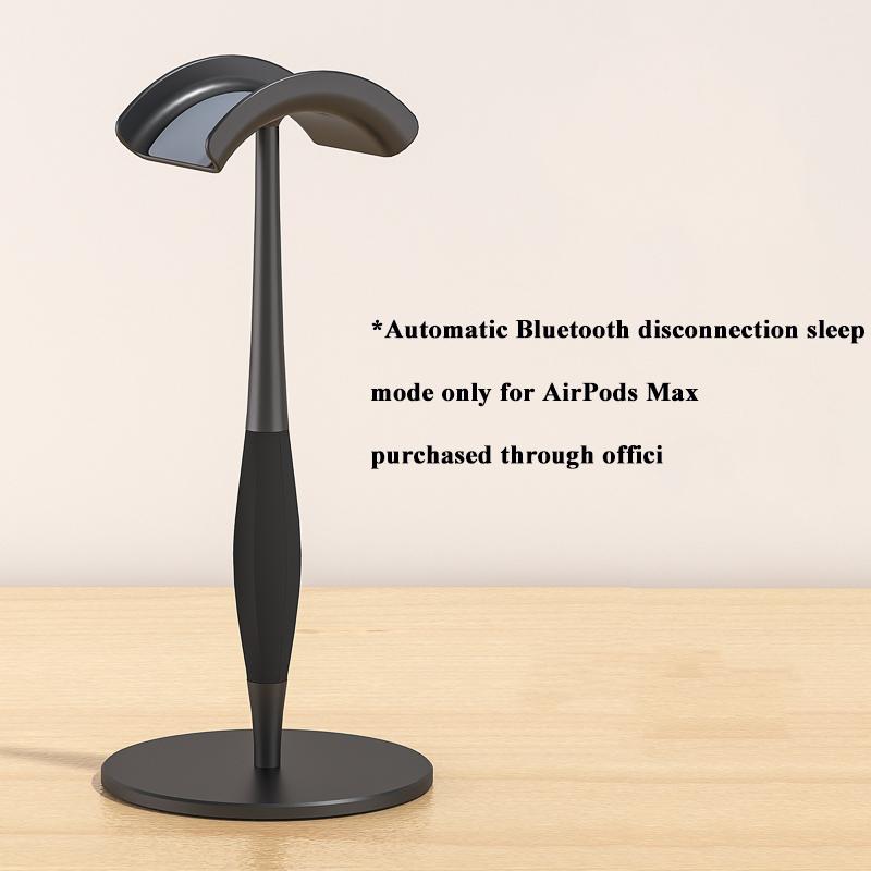 Metal Headphones Stand Auto Sleep Holder for Airpods Max Gaming Headset Desktop Display Bracket with Anti-slip Base Space Saving чёрный
Metal Headphones Stand Auto Sleep Holder for Airpods Max Gaming Headset Desktop Display Bracket with Anti-slip Base Space Saving чёрный