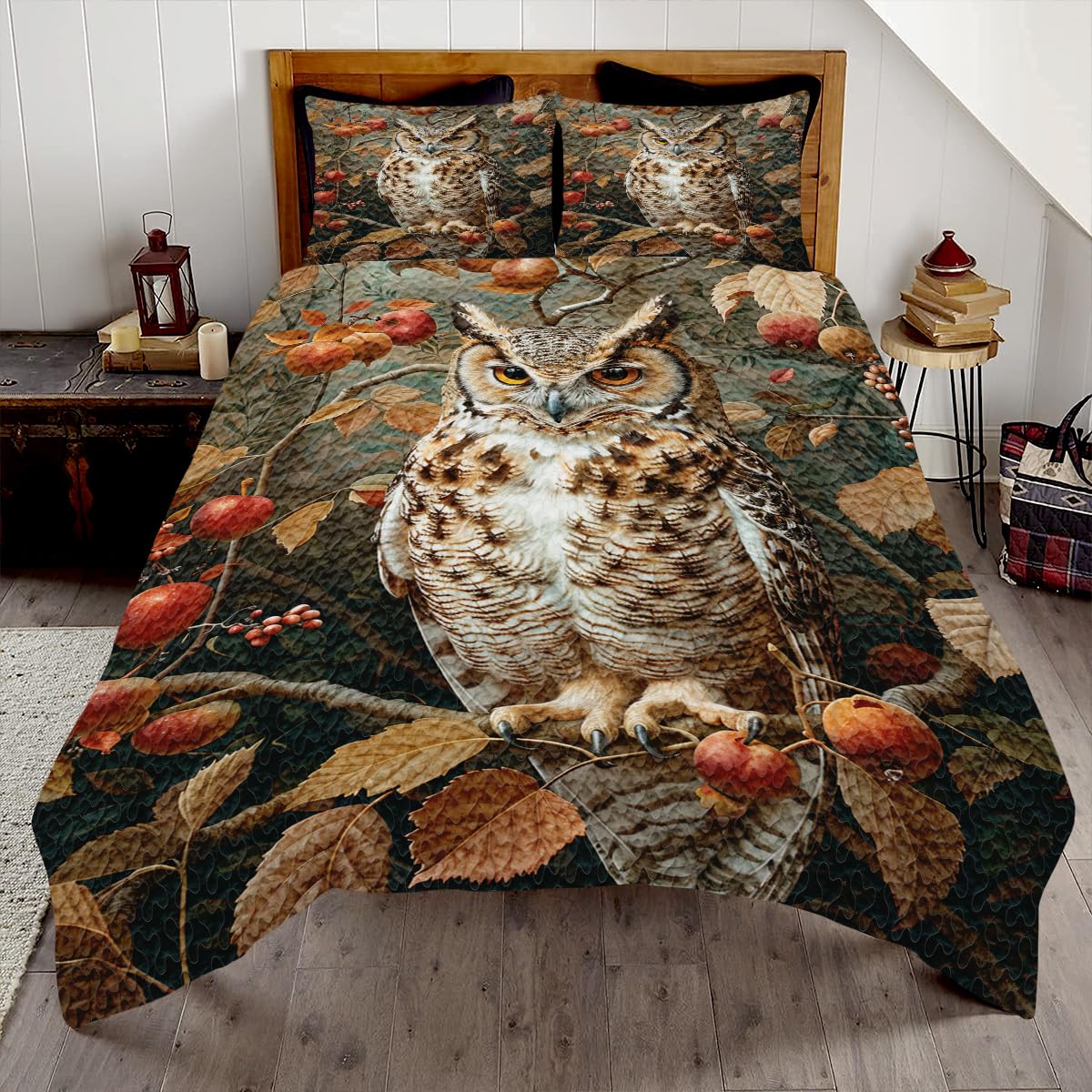 Owl Duvet Cover Set For Kids Teens Queen Size Lightweight Down Quilt Covers Room Decor 2 Pillowcases 1 Duvet Cover No Comforter EU Single(135*200cm)3pcs
Owl Duvet Cover Set For Kids Teens Queen Size Lightweight Down Quilt Covers Room Decor 2 Pillowcases 1 Duvet Cover No Comforter EU Single(135*200cm)3pcs