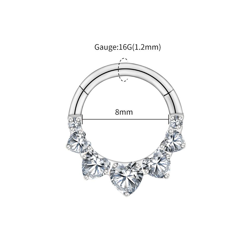 Right Grand ASTM F136 Titanium CZ Heart Daith Earring Hoop 16G Hinged Septum Clicker Nose Ring Hypoallergenic Piercing Jewelry
Right Grand ASTM F136 Titanium CZ Heart Daith Earring Hoop 16G Hinged Septum Clicker Nose Ring Hypoallergenic Piercing Jewelry