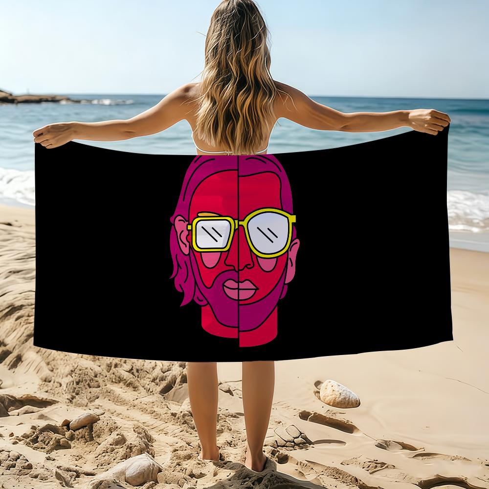 Rapper P-NL D-eux freres Towel Beach Towel Oversized Quick Dry Towel Absorbent Soft Swim BeachTowels for Men Women W30*H60(CM)
Rapper P-NL D-eux freres Towel Beach Towel Oversized Quick Dry Towel Absorbent Soft Swim BeachTowels for Men Women W30*H60(CM)