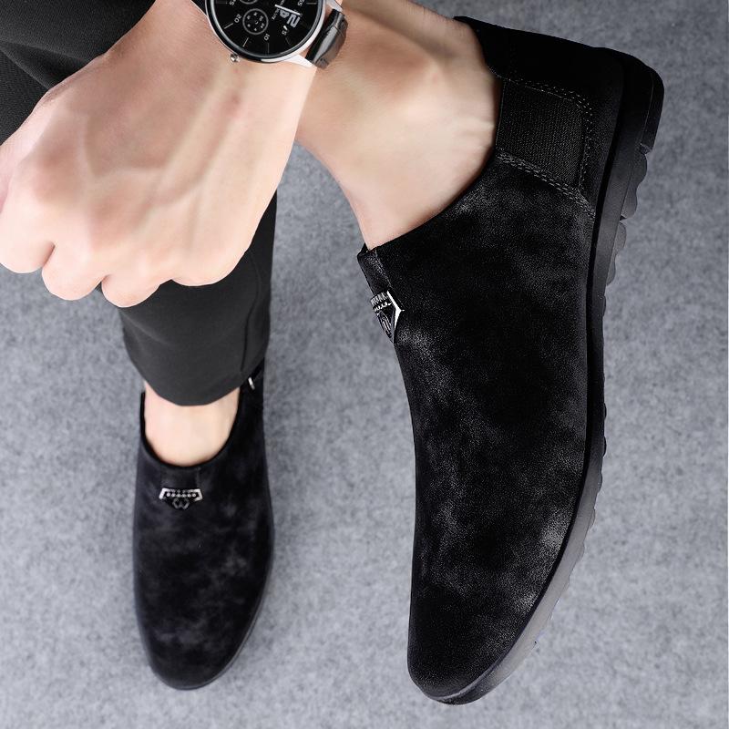 Men s shoes 2025 summer new British style retro men s casual leather shoes Korean version pointed flat foot lazy shoes 37
Men s shoes 2025 summer new British style retro men s casual leather shoes Korean version pointed flat foot lazy shoes 37