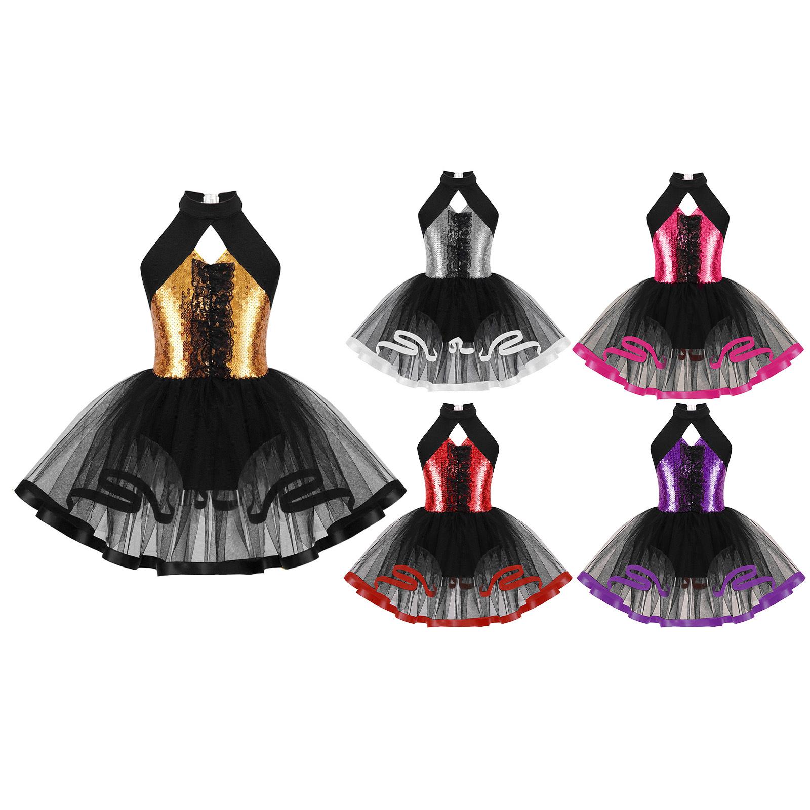 Kids Girls Stylish Mesh Dance Dress Sparkling Sequins Round Collar Lace Decorated Straps and Layered Tutu Skirt Performance Wear 7-8 Years золотий
Kids Girls Stylish Mesh Dance Dress Sparkling Sequins Round Collar Lace Decorated Straps and Layered Tutu Skirt Performance Wear 7-8 Years золотий