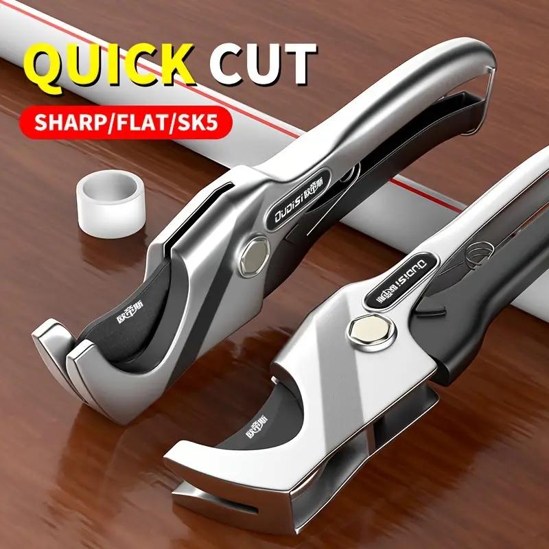 1pc Hardware PVC Pipe Cutter Water Pipe Scissors - Cut PP, PVC, Aluminum,ABS, PE, Vinyl & Rubber Tubing & Pipes Quickly
1pc Hardware PVC Pipe Cutter Water Pipe Scissors - Cut PP, PVC, Aluminum,ABS, PE, Vinyl & Rubber Tubing & Pipes Quickly