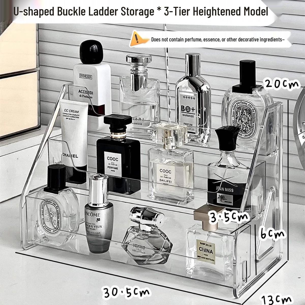 Acrylic Vanity Drawer Organizer for Cosmetics and Skincare
Acrylic Vanity Drawer Organizer for Cosmetics and Skincare