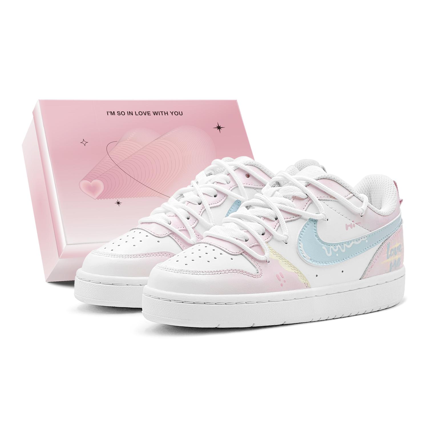 Nike Court Borough Skateboard Shoes Women s Low Top Pink BQ5448-100(TeamS1-S-BOX) 40
Nike Court Borough Skateboard Shoes Women s Low Top Pink BQ5448-100(TeamS1-S-BOX) 40