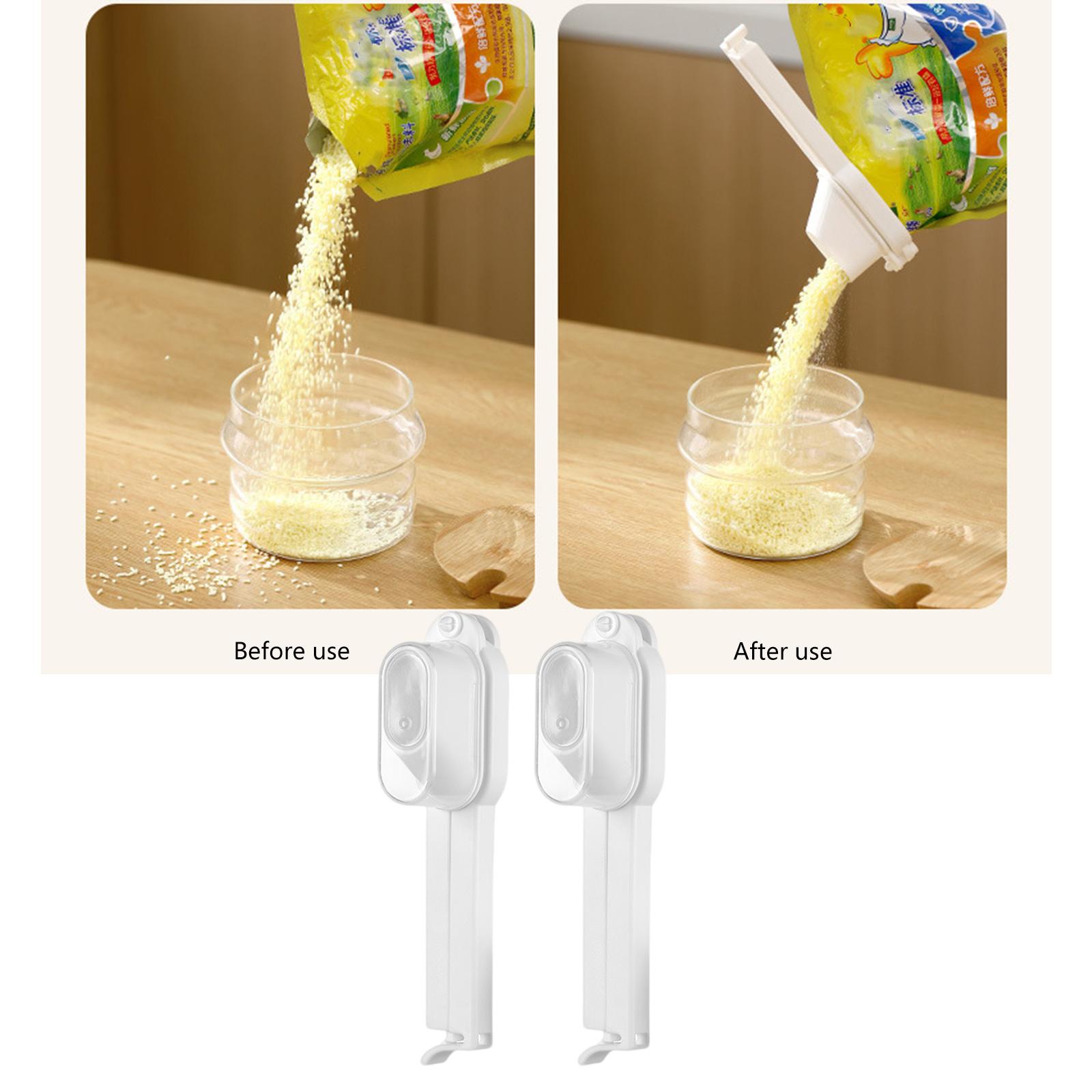 2pcs Food Preservation Sealing Bag Clamps Moisture Proof Seal Clips with Lid Plastic Snacks Sealers Kitchen Accessories
2pcs Food Preservation Sealing Bag Clamps Moisture Proof Seal Clips with Lid Plastic Snacks Sealers Kitchen Accessories