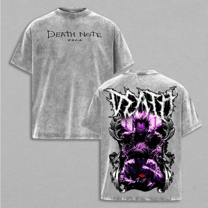 Anime DEATH NOTE Ryuk Graphic T Shirt Men Women Short Sleeve Clothing Casual Cotton Tshirt Vintage Washed T-shirt Harajuku Tops S серый
Anime DEATH NOTE Ryuk Graphic T Shirt Men Women Short Sleeve Clothing Casual Cotton Tshirt Vintage Washed T-shirt Harajuku Tops S серый
