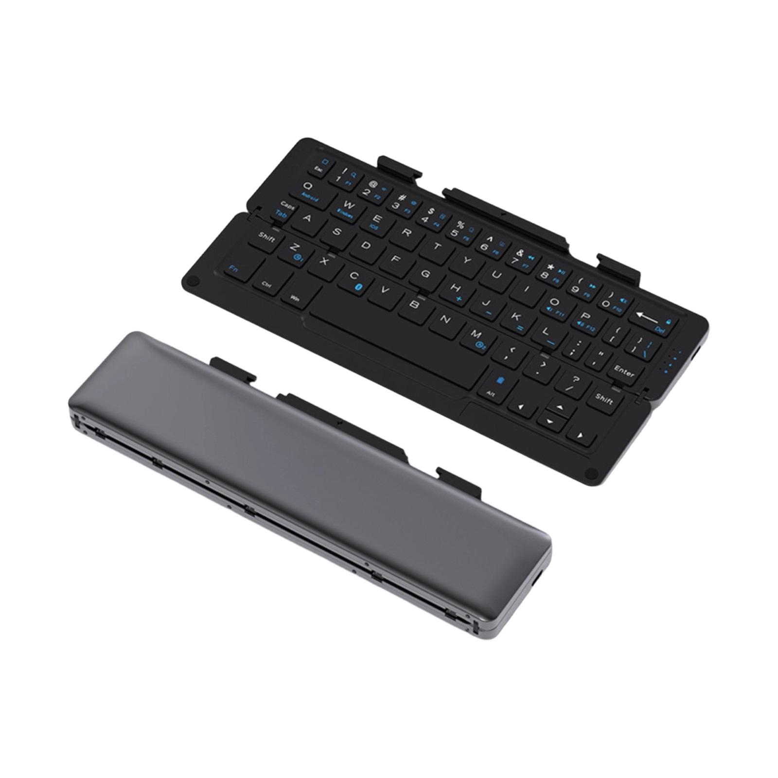 Foldable Bluetooth Keyboard - Portable Travel Wireless Keyboard For Tablets, Laptops, And Mobile Phones, Lightweight And Compact Design. One Size
Foldable Bluetooth Keyboard - Portable Travel Wireless Keyboard For Tablets, Laptops, And Mobile Phones, Lightweight And Compact Design. One Size