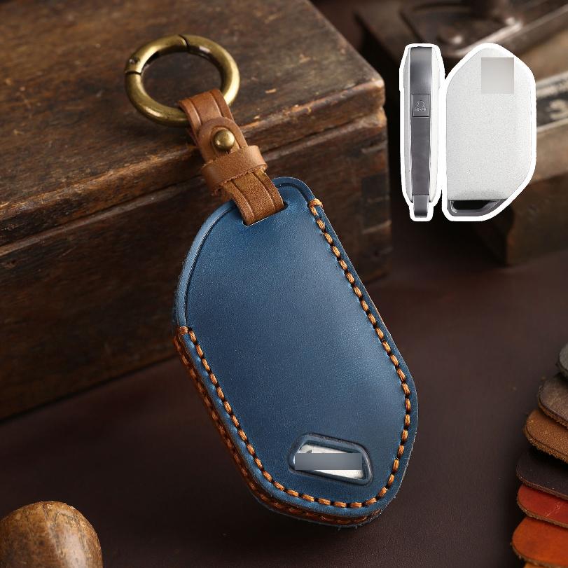Genuine Leather Car Key Case Cover for Kia EV9 Picanto Carnival Seltos Sorento Morning K5 KA4 EV3 2024 2025 Accessories
Genuine Leather Car Key Case Cover for Kia EV9 Picanto Carnival Seltos Sorento Morning K5 KA4 EV3 2024 2025 Accessories