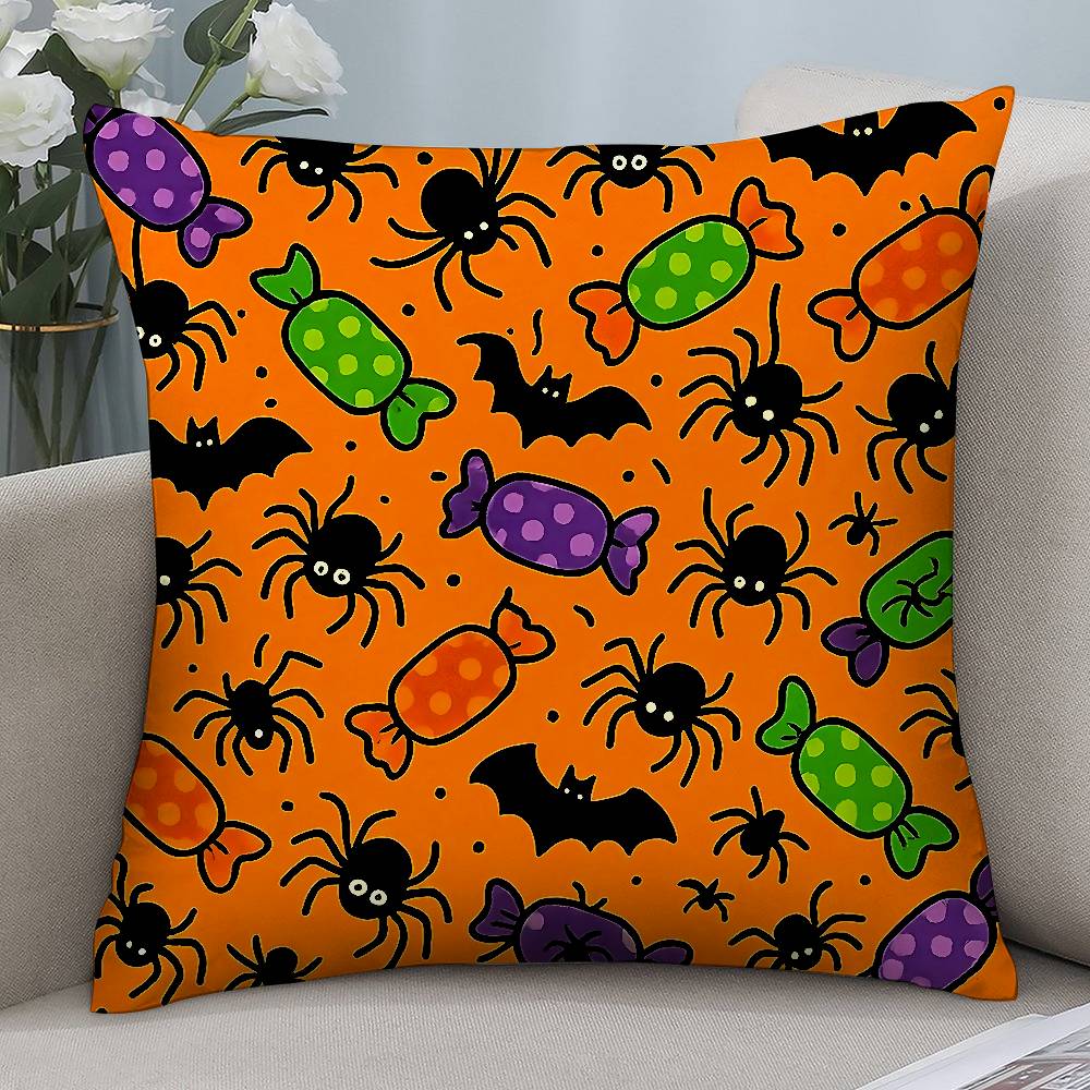 Spider Candy Halloween Pillow Case Short plush Double-sided Print Square Throw Pillow Covers Sofa Home Cushion Decor 12x12Inch
Spider Candy Halloween Pillow Case Short plush Double-sided Print Square Throw Pillow Covers Sofa Home Cushion Decor 12x12Inch