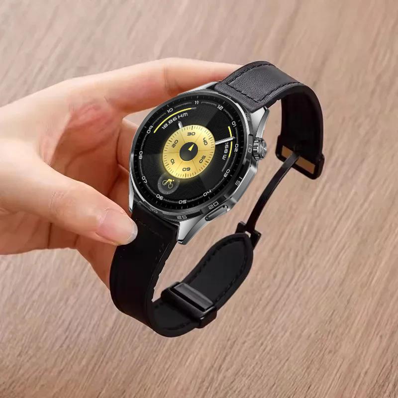 22mm 20mm Silicone+Leather Strap For Huawei Watch 5/4/GT6-5-4/GT5-6 Pro 46mm Magnetic Buckle Band Galaxy Watch 7/6/5/4 Bracelet Huawei GT6 46mm чёрный
22mm 20mm Silicone+Leather Strap For Huawei Watch 5/4/GT6-5-4/GT5-6 Pro 46mm Magnetic Buckle Band Galaxy Watch 7/6/5/4 Bracelet Huawei GT6 46mm чёрный