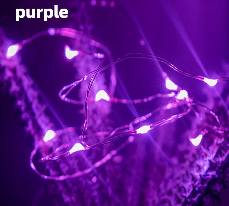 USB Led Fairy Lights Copper Wire String 20M 200LED Holiday Outdoor Lamp Garland For Christmas Tree Wedding Party Decoration 10m&EU Plug фіолетовий
USB Led Fairy Lights Copper Wire String 20M 200LED Holiday Outdoor Lamp Garland For Christmas Tree Wedding Party Decoration 10m&EU Plug фіолетовий