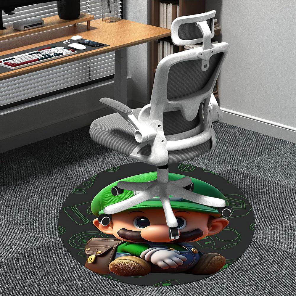 1pc Mario Office Round Area Rug, Under Office Chairs Bedroom Living Room Home Decor, Room Decoa1016257 80cm by 80cm
1pc Mario Office Round Area Rug, Under Office Chairs Bedroom Living Room Home Decor, Room Decoa1016257 80cm by 80cm