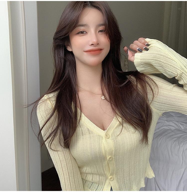 Летний вязаный кардиган с защитой от солнца, дышащий, легкий, для активного отдыха L жёлтый
Летний вязаный кардиган с защитой от солнца, дышащий, легкий, для активного отдыха L жёлтый