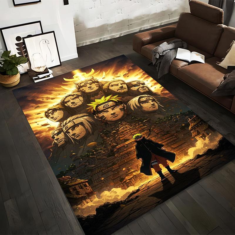 Naruto Anime Carpet with Hokage Faces and Village Design Print Rug Suitable for use as an anti-slip for living room bedroom sofas 40x60cm( 15x23in )
Naruto Anime Carpet with Hokage Faces and Village Design Print Rug Suitable for use as an anti-slip for living room bedroom sofas 40x60cm( 15x23in )