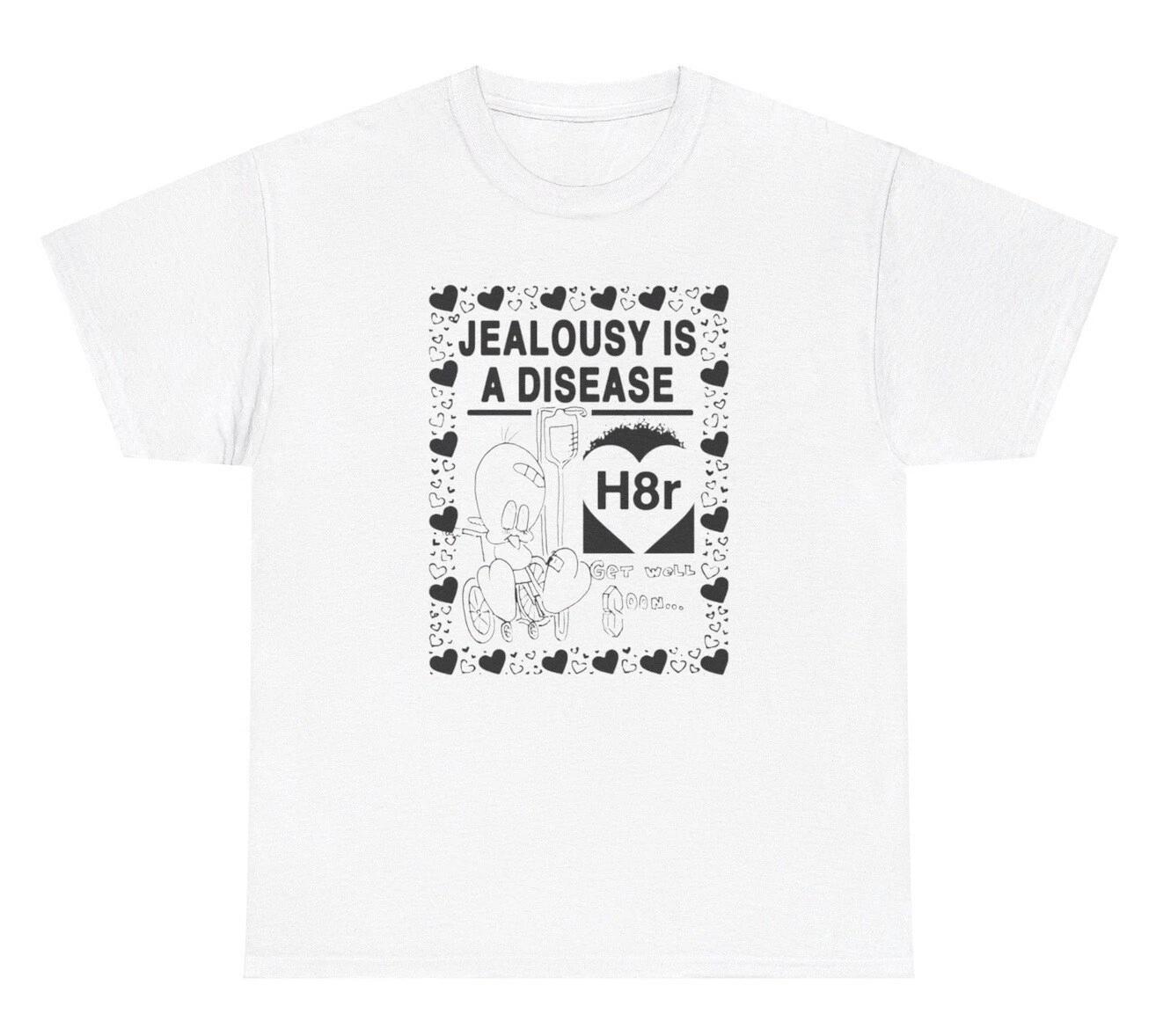 Jealously Is A Disease T Shirt Funny Sarcastic Ironic Gen Z Humor Tee 2XL
Jealously Is A Disease T Shirt Funny Sarcastic Ironic Gen Z Humor Tee 2XL