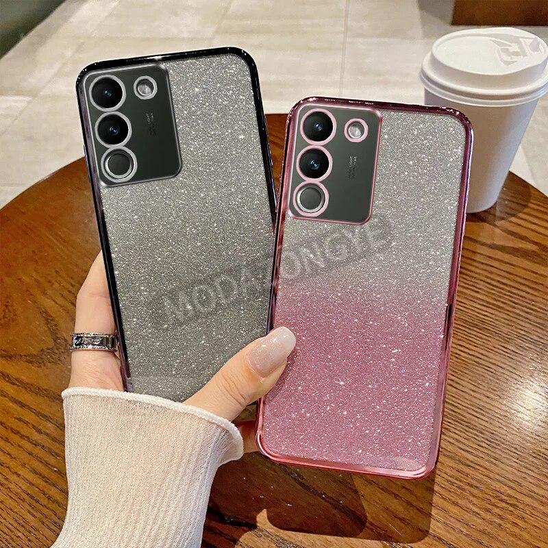 Чехол для VIVO V29e, гальванический мягкий блестящий чехол из ТПУ, чехол для телефона VIVOV29e, для девочек и женщин
Чехол для VIVO V29e, гальванический мягкий блестящий чехол из ТПУ, чехол для телефона VIVOV29e, для девочек и женщин