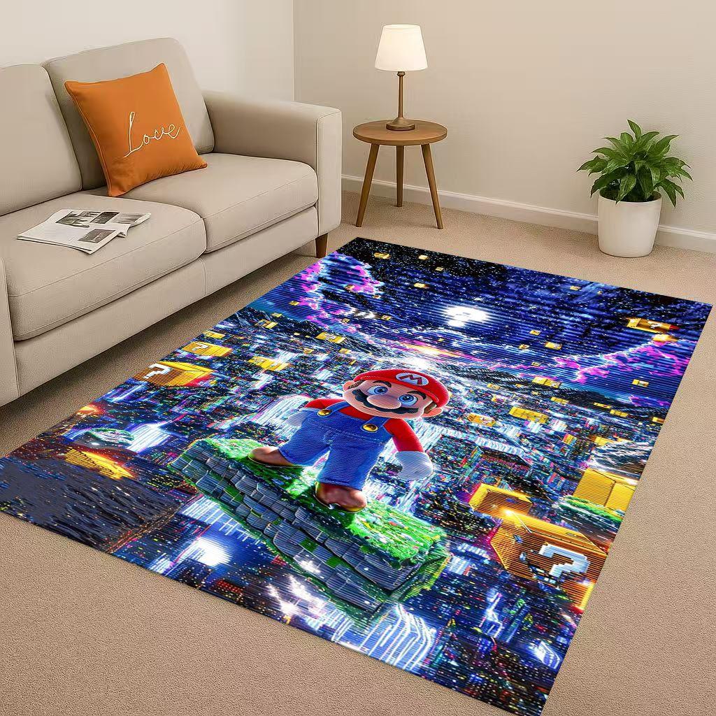 3D MINISO Mario Game Cartoon Christmas Gift Living Room Non-Slip Area Rug Carpet for Bedroom Playroom Sofa,Home Decor Doormat 40x60cm( 15x23in )
3D MINISO Mario Game Cartoon Christmas Gift Living Room Non-Slip Area Rug Carpet for Bedroom Playroom Sofa,Home Decor Doormat 40x60cm( 15x23in )