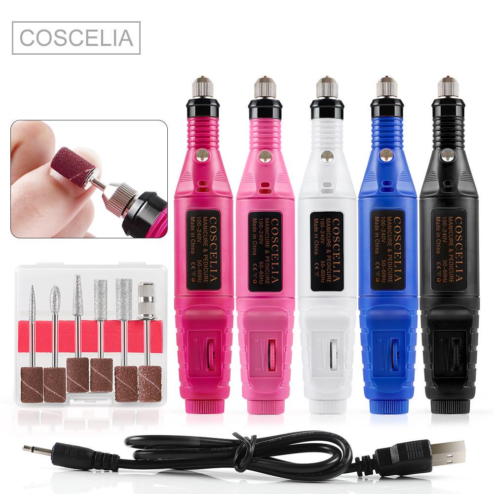 COSCELIA Маникюрная электрическая дрель для ногтей USB-разъем Профессиональная машина для маникюра и педикюра Набор электрическая пилка для ногтей Дрель-полировщик Инструмент Бит
COSCELIA Маникюрная электрическая дрель для ногтей USB-разъем Профессиональная машина для маникюра и педикюра Набор электрическая пилка для ногтей Дрель-полировщик Инструмент Бит