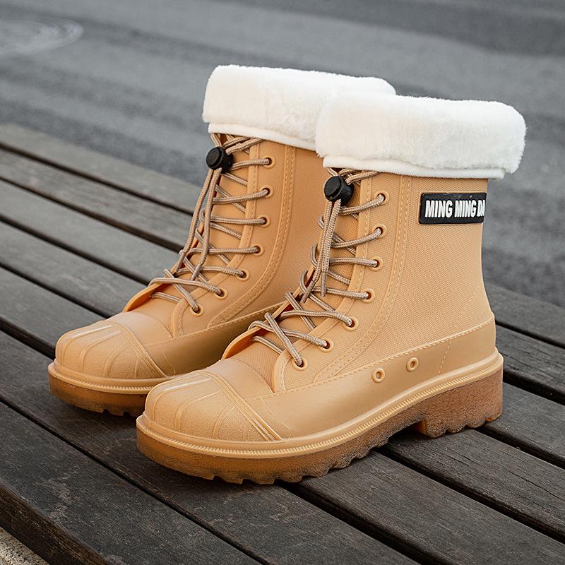 Желейные водонепроницаемые дождевые сапоги - Женские прозрачные нескользящие короткие сапоги в корейском стиле, модные 40
Желейные водонепроницаемые дождевые сапоги - Женские прозрачные нескользящие короткие сапоги в корейском стиле, модные 40