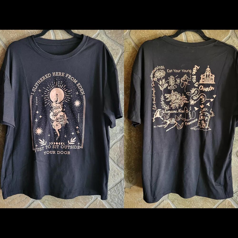 BG NEW Hozier From Eden Black Tee Shirt Rock Tour Concert TShirt S5XL Unisex T-Shirt L
BG NEW Hozier From Eden Black Tee Shirt Rock Tour Concert TShirt S5XL Unisex T-Shirt L