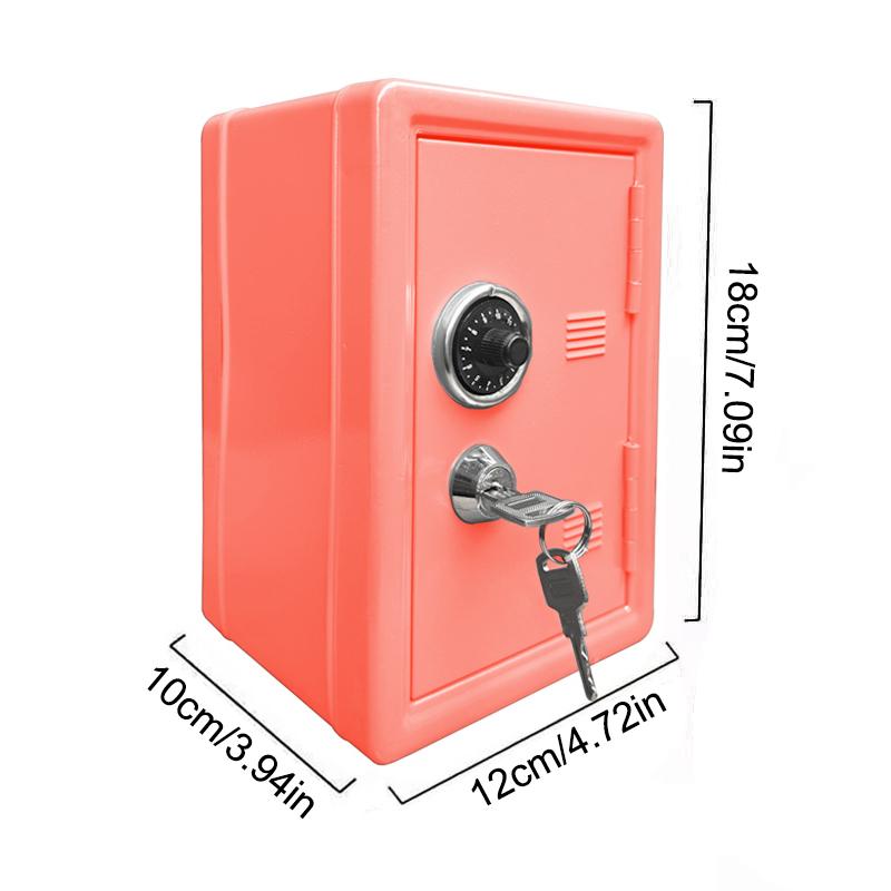 Frcctre Kids Safe Bank, Money Box With Coin Tray, Mini Locker Small Safe Storage Box Piggy Bank With Combination Lock And Key
Frcctre Kids Safe Bank, Money Box With Coin Tray, Mini Locker Small Safe Storage Box Piggy Bank With Combination Lock And Key