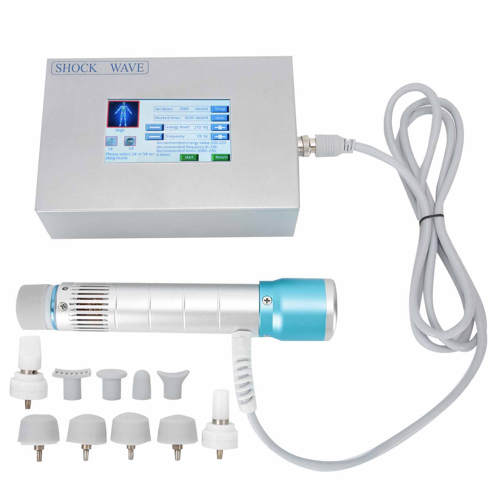 ЭД Ударно-волновая терапия Физиотерапевтический прибор Обезболивание Глубокий массаж Расслабляющий аппарат US Plug
ЭД Ударно-волновая терапия Физиотерапевтический прибор Обезболивание Глубокий массаж Расслабляющий аппарат US Plug