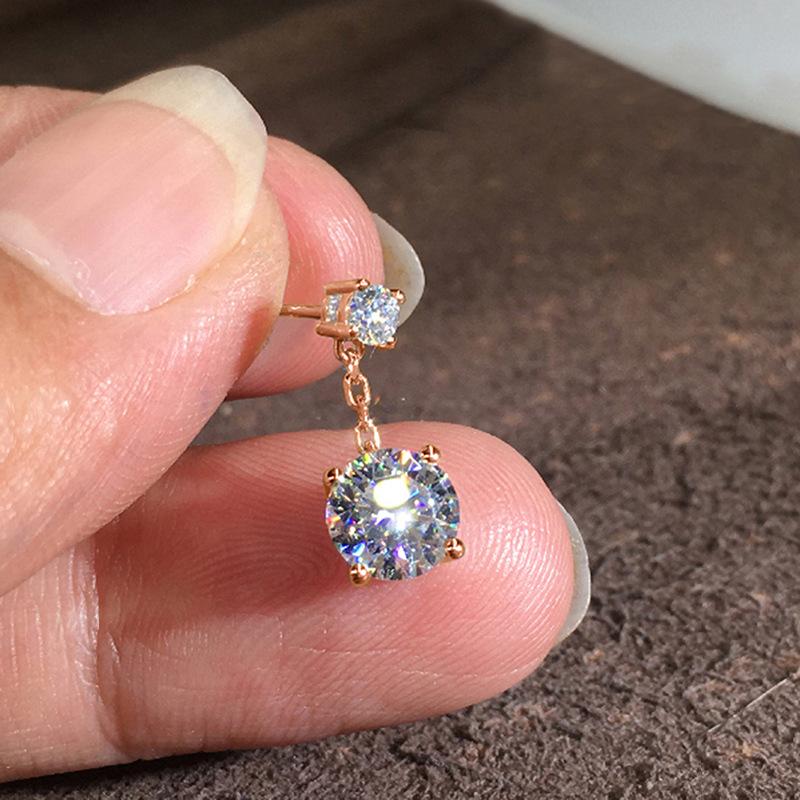 1Pc Stylish Minimalist Geometric Synthetic Zircon Earrings, Simple Daily Accessories розового золота
1Pc Stylish Minimalist Geometric Synthetic Zircon Earrings, Simple Daily Accessories розового золота