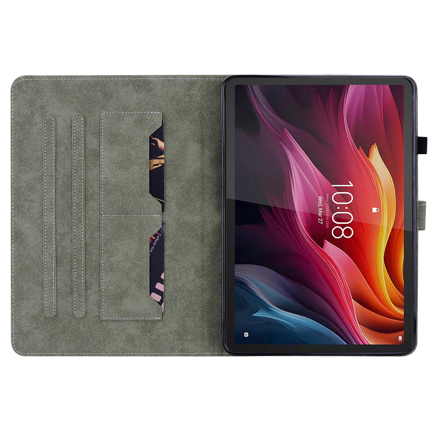For Lenovo Tab K11 Plus Cases Anti-Slip Tiger Imprint PU Leather Tablet Cover Grey
For Lenovo Tab K11 Plus Cases Anti-Slip Tiger Imprint PU Leather Tablet Cover Grey