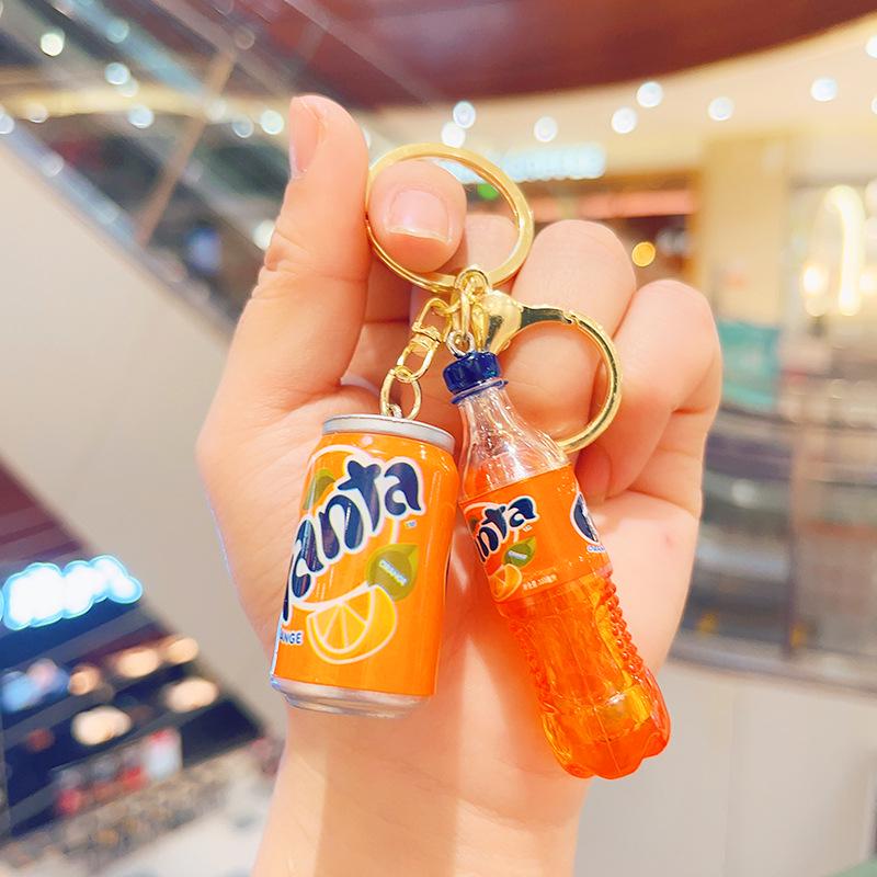 Realistic Cola Sprite Bottle Keychain - Cute Pendant for Bags or Cars
Realistic Cola Sprite Bottle Keychain - Cute Pendant for Bags or Cars