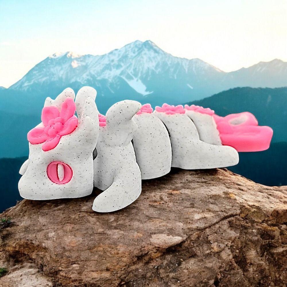 Cartoon 3D Rotatable Articulated Dragon Movable Joints 3D Articulated Dragon Toys Kid Gift рожевий
Cartoon 3D Rotatable Articulated Dragon Movable Joints 3D Articulated Dragon Toys Kid Gift рожевий
