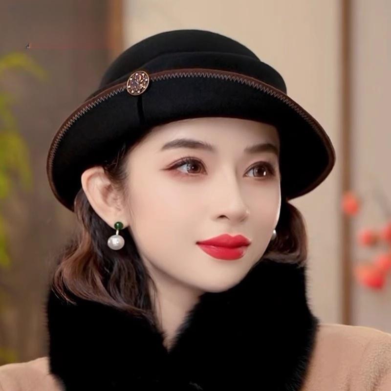 Женская зимняя вечерняя формальная фетровая шляпа из 100% шерсти, шикарные шляпы-клош, женские модные головные уборы 57cm head 55-58cm чёрный
Женская зимняя вечерняя формальная фетровая шляпа из 100% шерсти, шикарные шляпы-клош, женские модные головные уборы 57cm head 55-58cm чёрный