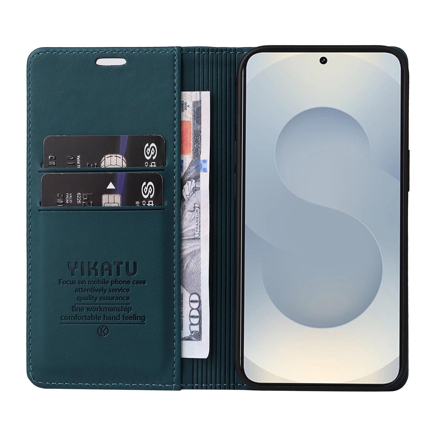 For Samsung Galaxy S25 Edge Phone Cases YIKATU Magnetic Closure PU Leather Mobile Cover Brown
For Samsung Galaxy S25 Edge Phone Cases YIKATU Magnetic Closure PU Leather Mobile Cover Brown