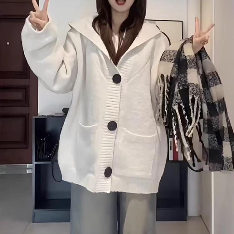 Hooded sweater jacket women s high-end sense retro lazy style large size medium and long big pocket sweater women 49-62 (average size) бежевий
Hooded sweater jacket women s high-end sense retro lazy style large size medium and long big pocket sweater women 49-62 (average size) бежевий