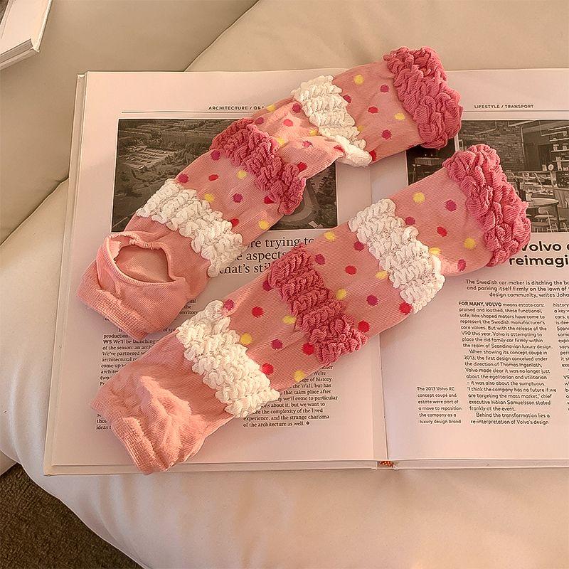 Subculture Y2g Millennium Gyaru Sun Protection Oversleeve Women Outdoor Riding Open Finger Knitted Wristband Oversleeve Sweet and Cute Bubble Pink One size
Subculture Y2g Millennium Gyaru Sun Protection Oversleeve Women Outdoor Riding Open Finger Knitted Wristband Oversleeve Sweet and Cute Bubble Pink One size