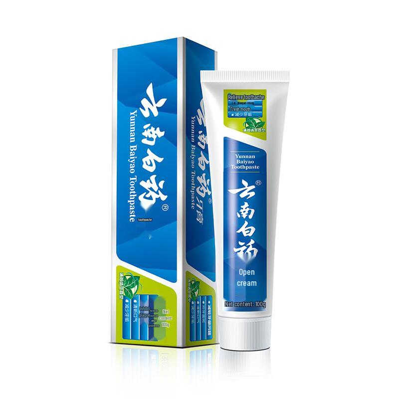 Yunnan Baiyao Classic Gum Care Mint Toothpaste, 100g
Yunnan Baiyao Classic Gum Care Mint Toothpaste, 100g