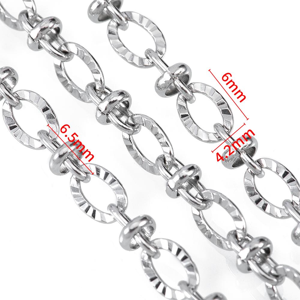 No Fade 1M2M Stainless Steel Sunflower Chains Radial Line Metal Chains for Jewelry Making DIY Necklace Bracelets Accessories 1Meter
No Fade 1M2M Stainless Steel Sunflower Chains Radial Line Metal Chains for Jewelry Making DIY Necklace Bracelets Accessories 1Meter