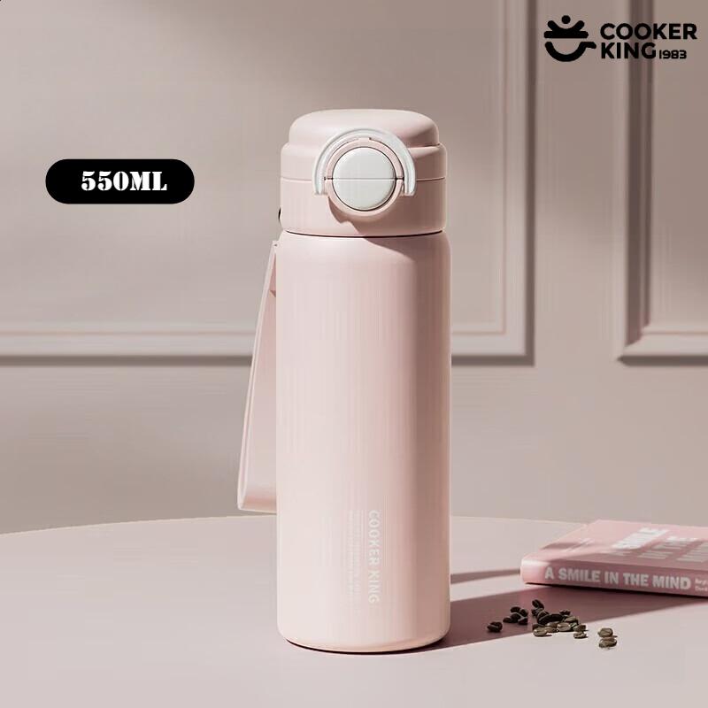 COOKER KING 550ML Stainless Steel Water Bottle Double Drink Large Capacity Thermos Cup Portable Straw Cup Camping Use Tableware 550ml розовый
COOKER KING 550ML Stainless Steel Water Bottle Double Drink Large Capacity Thermos Cup Portable Straw Cup Camping Use Tableware 550ml розовый