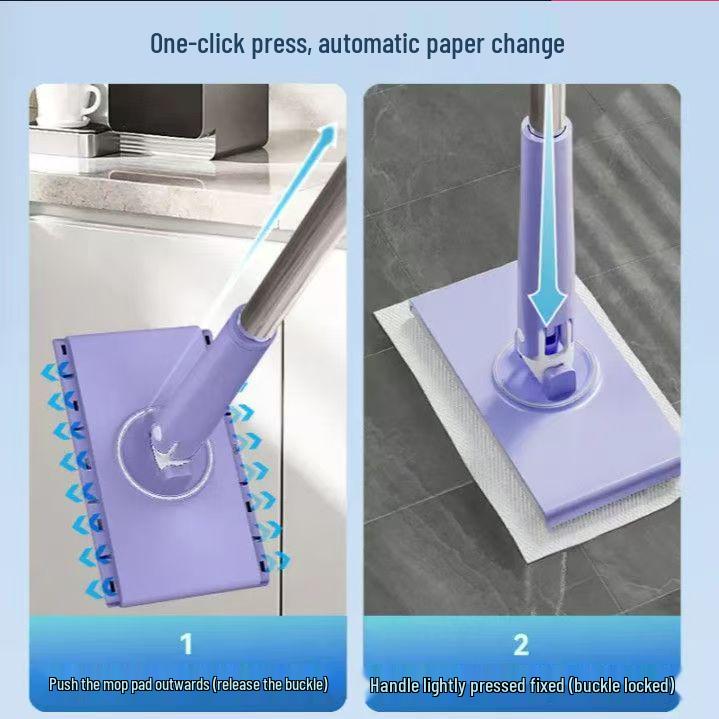 Hands-Free Automatic Mop: Lazy Cleaning, Electrostatic Flat Dust Removal, No Dirty Hands 8*16 cm
Hands-Free Automatic Mop: Lazy Cleaning, Electrostatic Flat Dust Removal, No Dirty Hands 8*16 cm